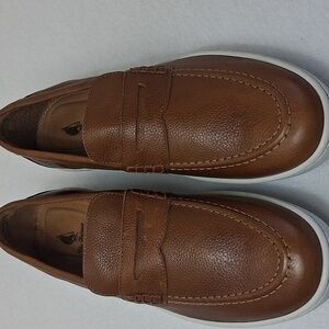 T.B. Phelps Clubhouse Penny Sneaker, Mens Size 11.5 and 9.5, Tan, Golf Shoe